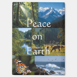 Peace On Earth  Magnet