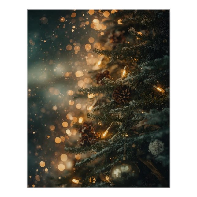 ‘Peace On Earth’ Vintage Christmas Poster (Vorderseite)