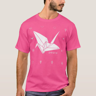 Peace Origami Crane Japanese917 T-Shirt