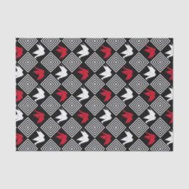 Peace Orizuru Pattern Seidenpapier