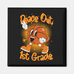 Peace Out 1. Abschluss der ersten Klasse Magnet