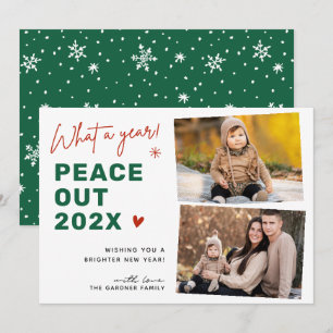Peace Out 2024 Frohe Weihnachten 2 Foto