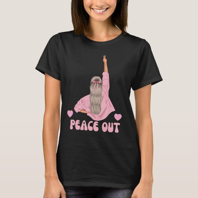 Peace Out T - Shirt (Vorderseite)