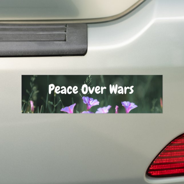 Peace Over Wars Autoaufkleber (Auf Auto)