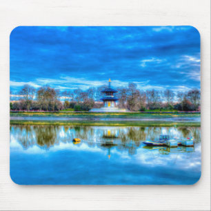 Peace Pagoda Mousepad