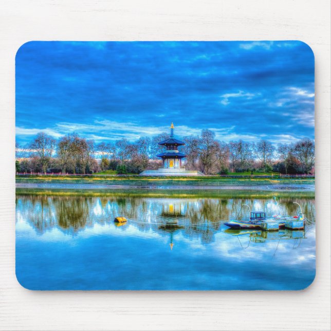 Peace Pagoda Mousepad (Vorne)