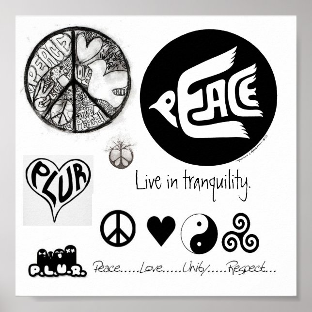 Peace Poster (Vorne)