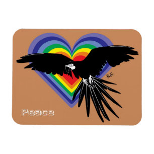 Peace Premium Flexi Magnet