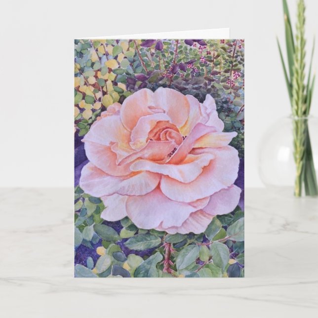 Peace Rose Karte (Vorderseite)