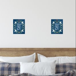 Peace Rules my Home Bilderwand Sets