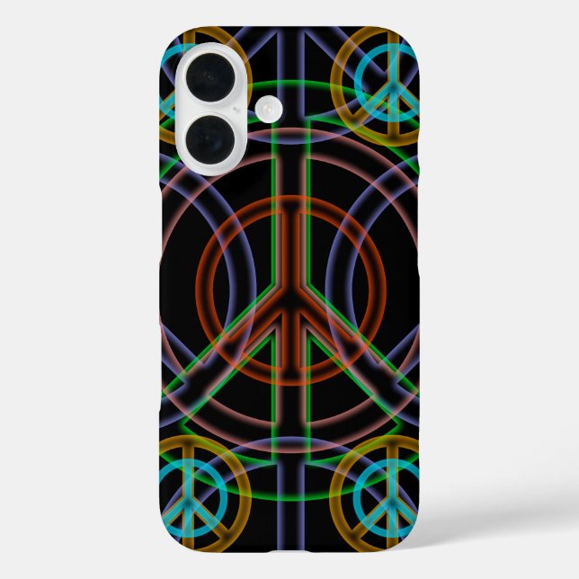 Peace Sign iPhone Case (Rückseite)