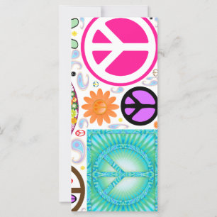 Peace Sign Lesezeichen