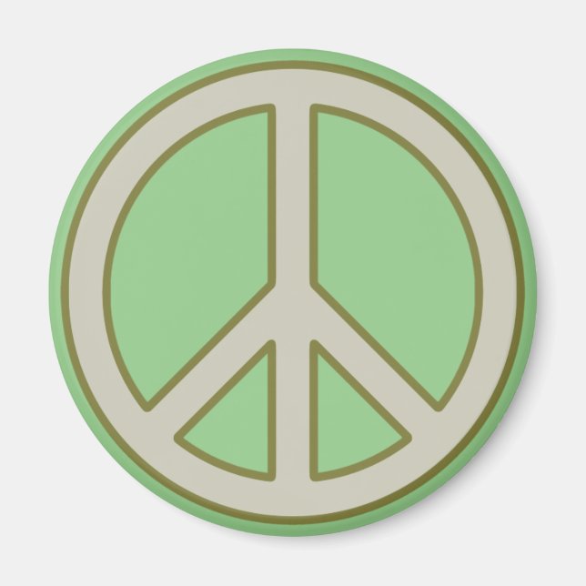 Peace Sign Magnet (Vorne)