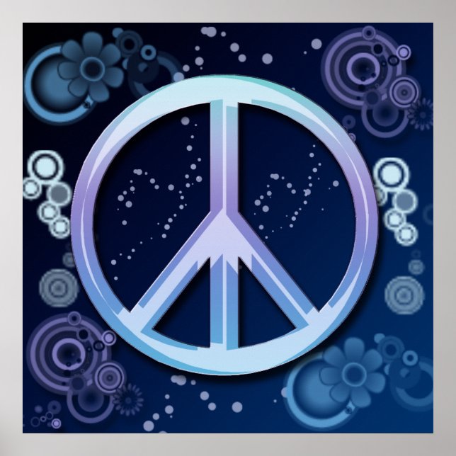 Peace Sign Poster (Vorne)