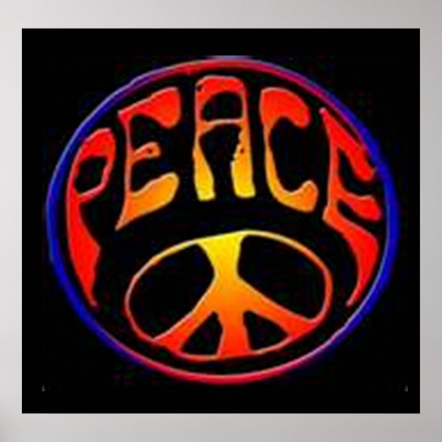 Peace Sign - Poster (Vorne)