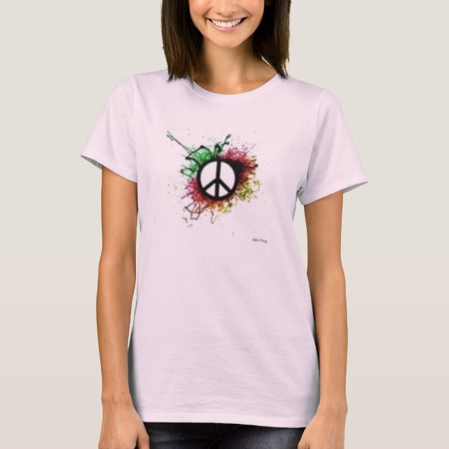 peace_sign_thumb T-Shirt (Vorderseite)