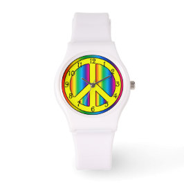 Peace Sign Watch Armbanduhr