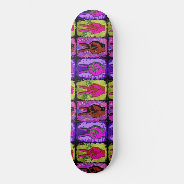 Peace Skateboard (Vorderseite)