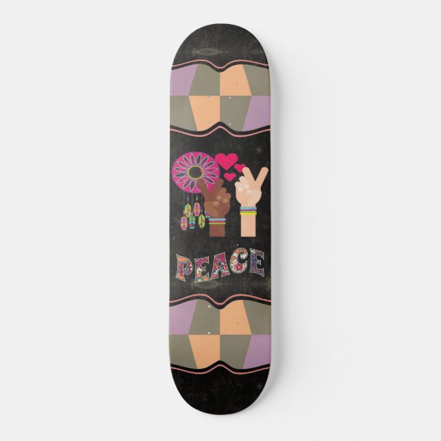 Peace Skateboard (Vorderseite)