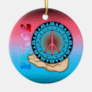 Peace ~ Sun Keramik Ornament