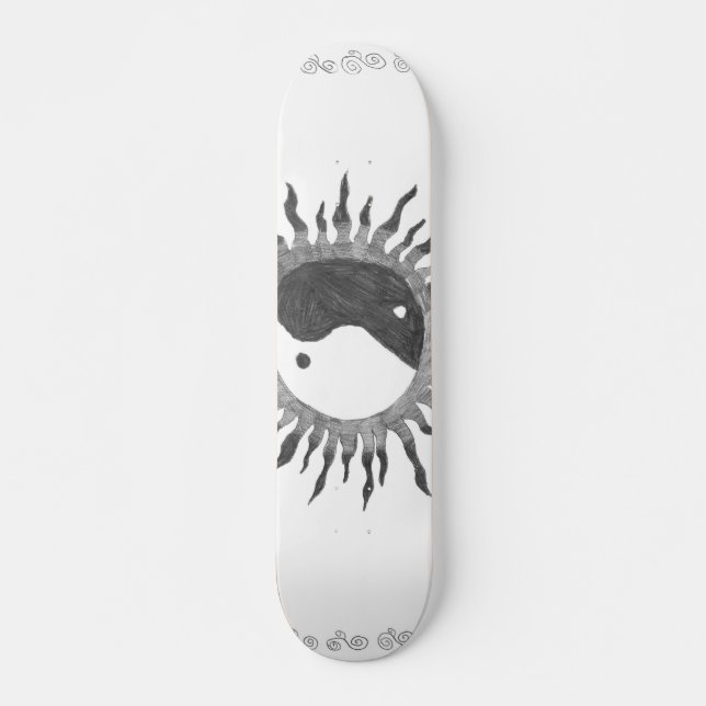 Peace Sun Skateboard (Vorne)