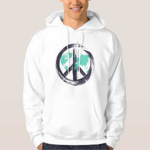 Peace Symbol Niedlich Peace Sign Sign - Frauenzeic Hoodie