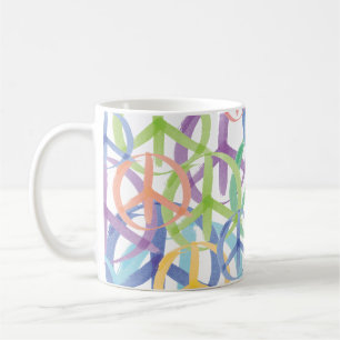 Peace Symbols Art Kaffeetasse
