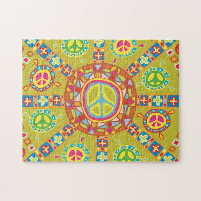 Peace Symbols Design (Horizontal)