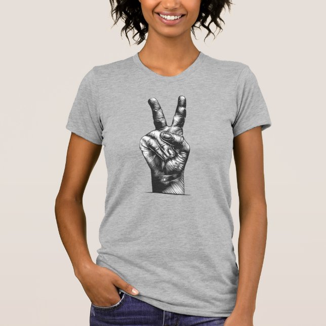 peace t-shirt (Devant)