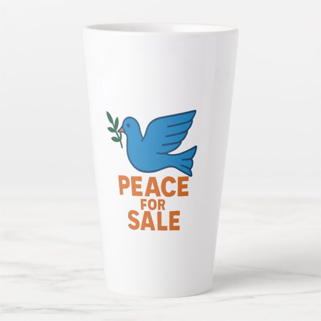 Peace Themed Coffe Mug ,Traveller Mug Milchtasse (Vorderseite)