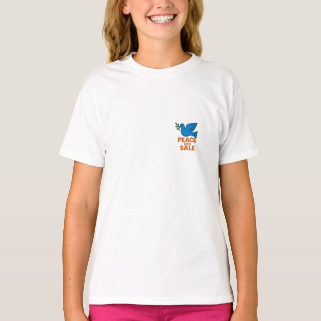 peace themed t shirt (Vorderseite)