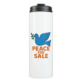 Peace Themed Thermal Thumbler Thermosbecher