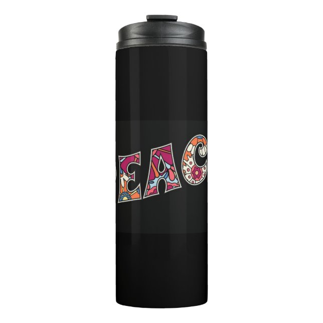 Peace Thermal Tumbler Thermosbecher (Vorderseite)