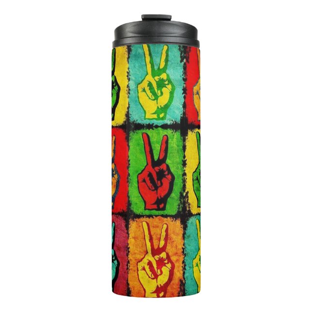 Peace Thermal Tumbler Thermosbecher (Vorderseite)