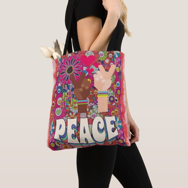 Peace Tote Bag Tasche (Von Nahem)