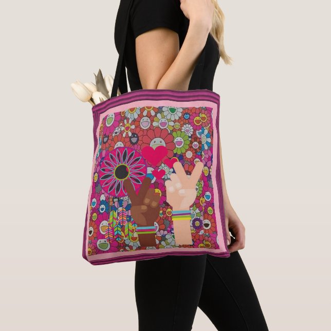 Peace Tote Bag Tasche (Von Nahem)