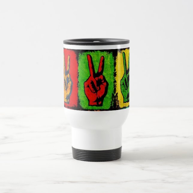 Peace Travel Mug Reisebecher (Mittel)