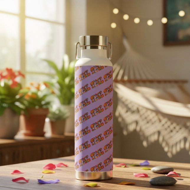 Peace Water Flasche (Von Creator hochgeladen)