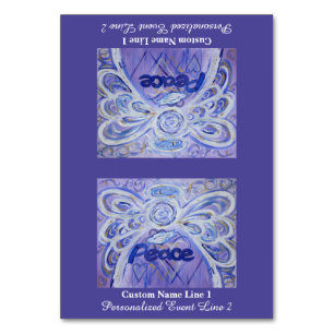 Peace Word Inspiration Engel Custom Table Zelte Tischnummer