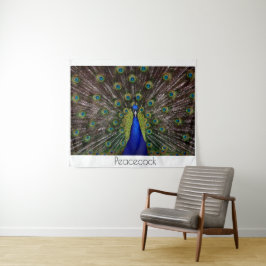 Peacecock Wandteppich