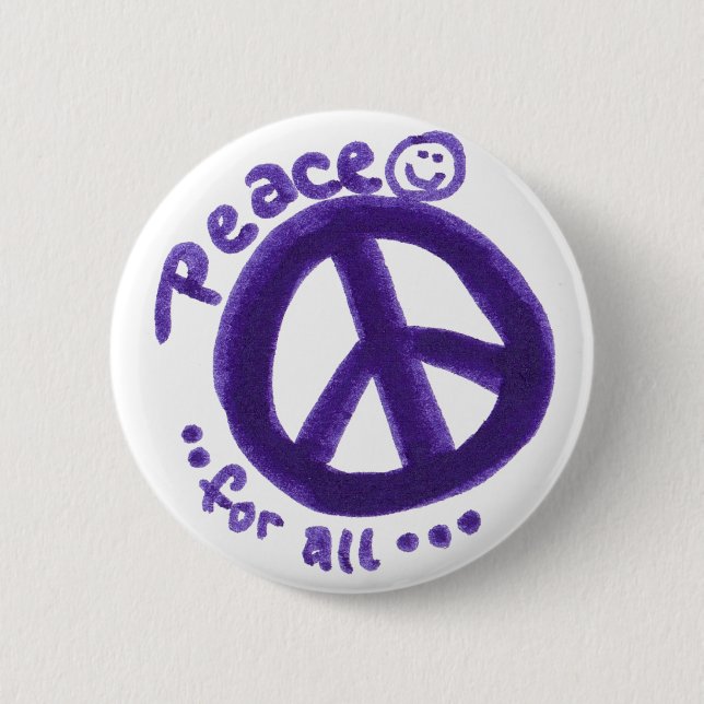 PeaceForAll Button (Vorderseite)