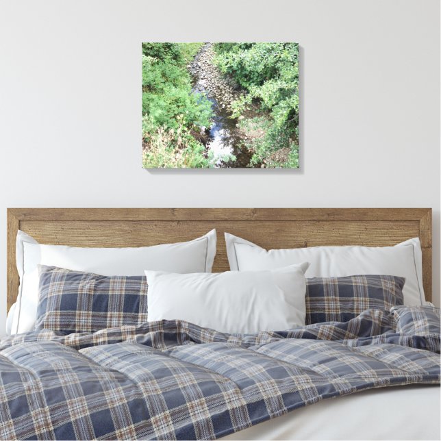 Peaceful Creek 2  Leinwanddruck (Insitu (Schlafzimmer))