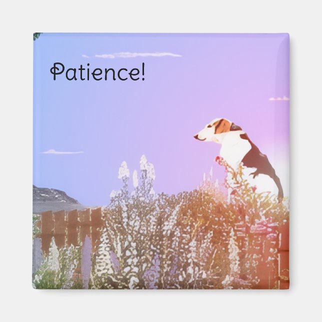 Peaceful Dog Magnet (Vorne)