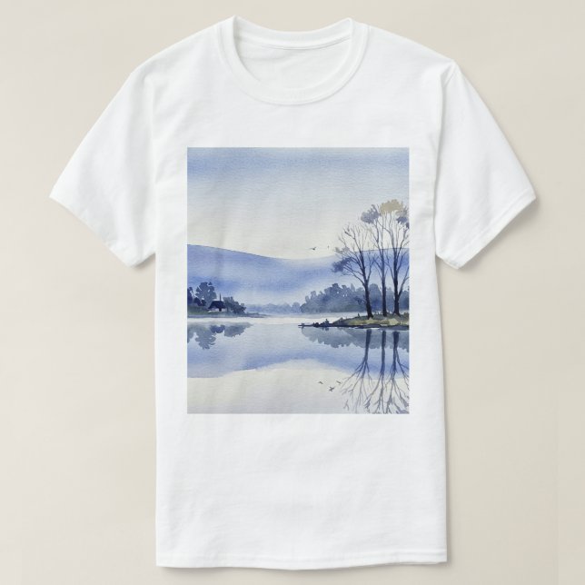 Peaceful landscape T-Shirt (Design vorne)
