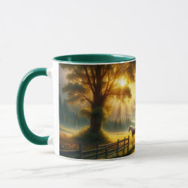 Peaceful Morning Custom Horse Mug  Tasse