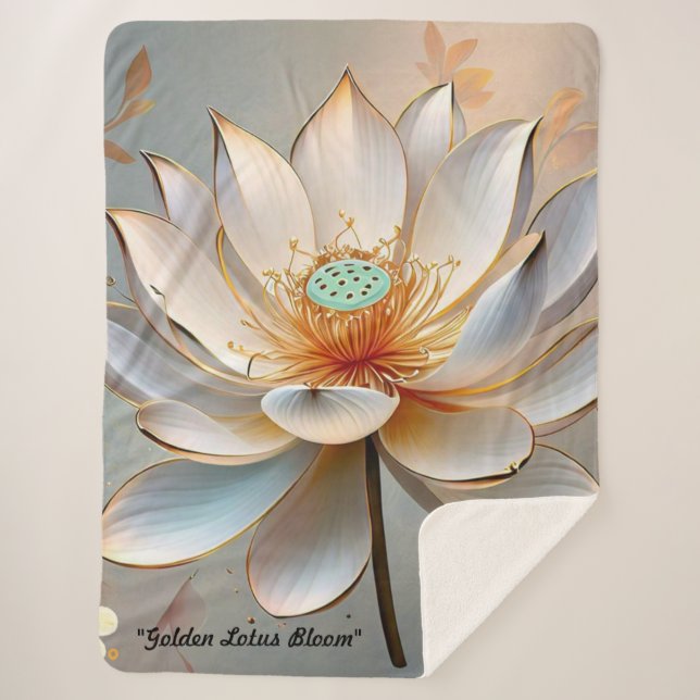 "Peaceful New Beginnings" Sherpadecke (Vorderseite)