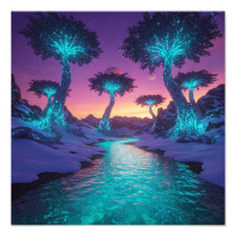 Peaceful Night  Fotodruck