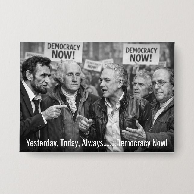 Peaceful Protest Button (Vorderseite)