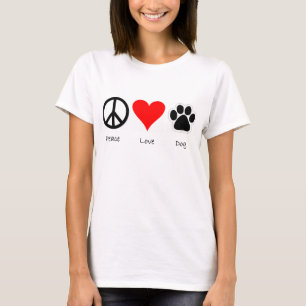 Peacelovedog T-Shirt