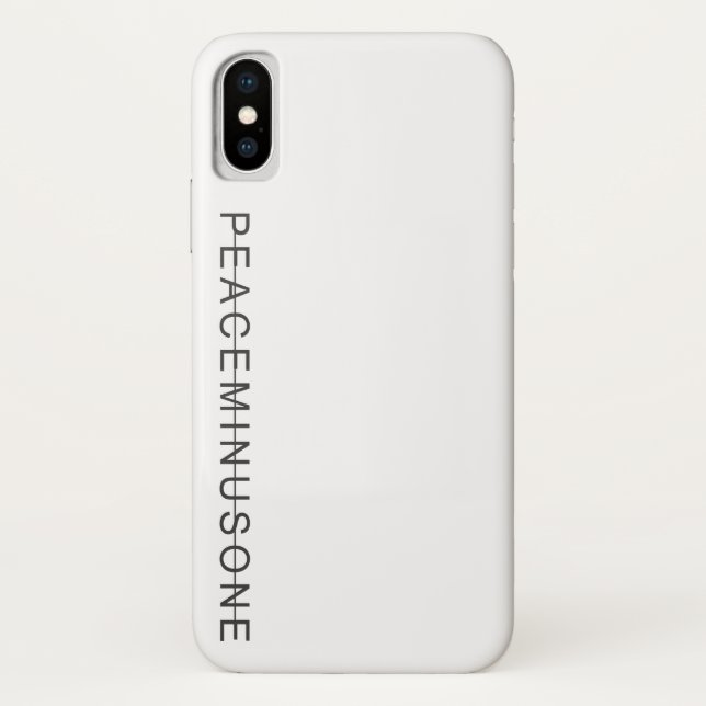 PeaceMinusOne Iphone Fall Case-Mate iPhone Hülle (Rückseite)